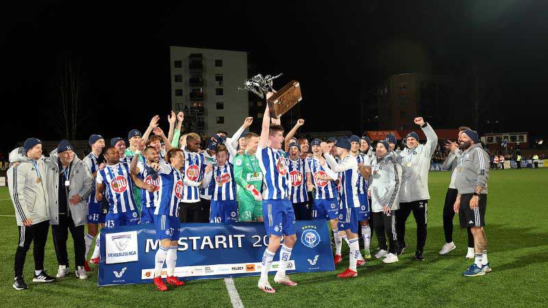 Câu lạc bộ HJK Helsinki là đội bóng thành công nhất lịch sử giải bóng đá Phần Lan Câu lạc bộ HJK Helsinki là đội bóng thành công nhất lịch sử giải bóng đá Phần Lan