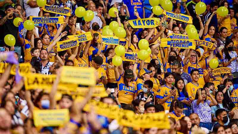Người hâm mộ Tigres UANL cuồng nhiệt Người hâm mộ Tigres UANL cuồng nhiệt